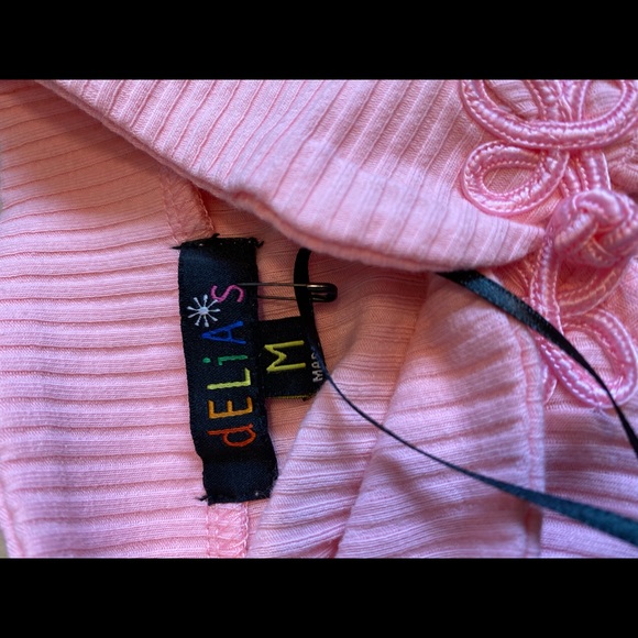 Delia Pink Cropped Top - Picture 5 of 6